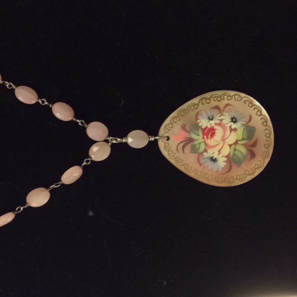 Handpainted necklace
